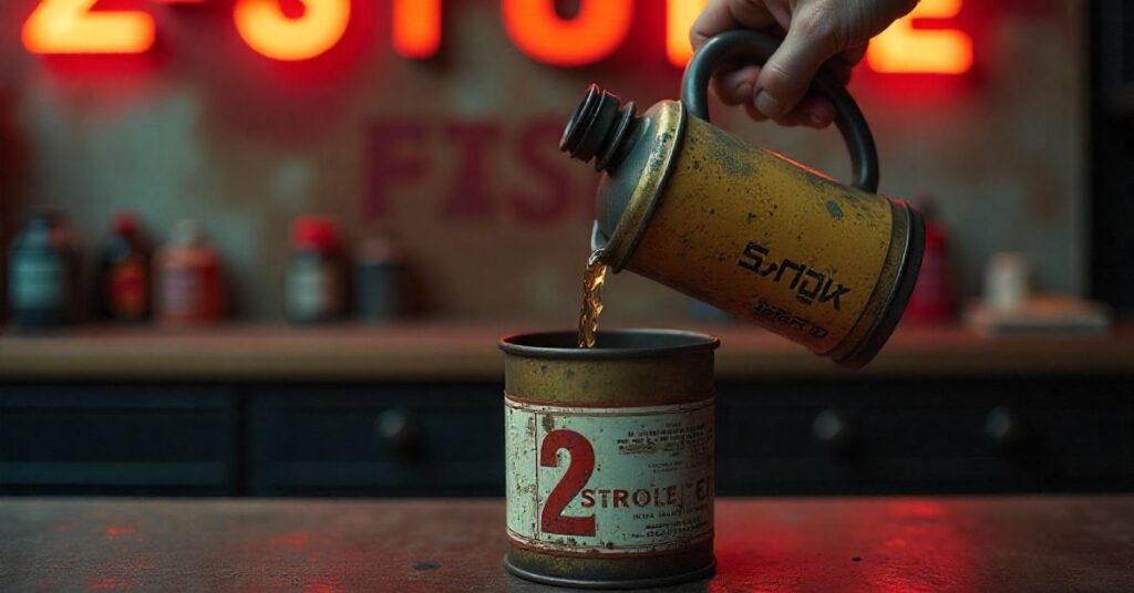 2 stroke engine oil mix