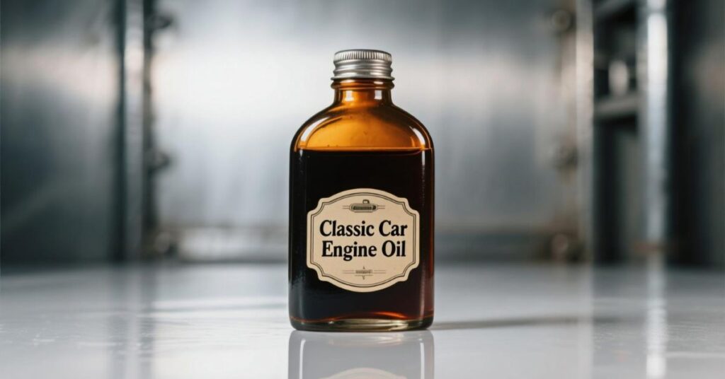 classic car engine oil