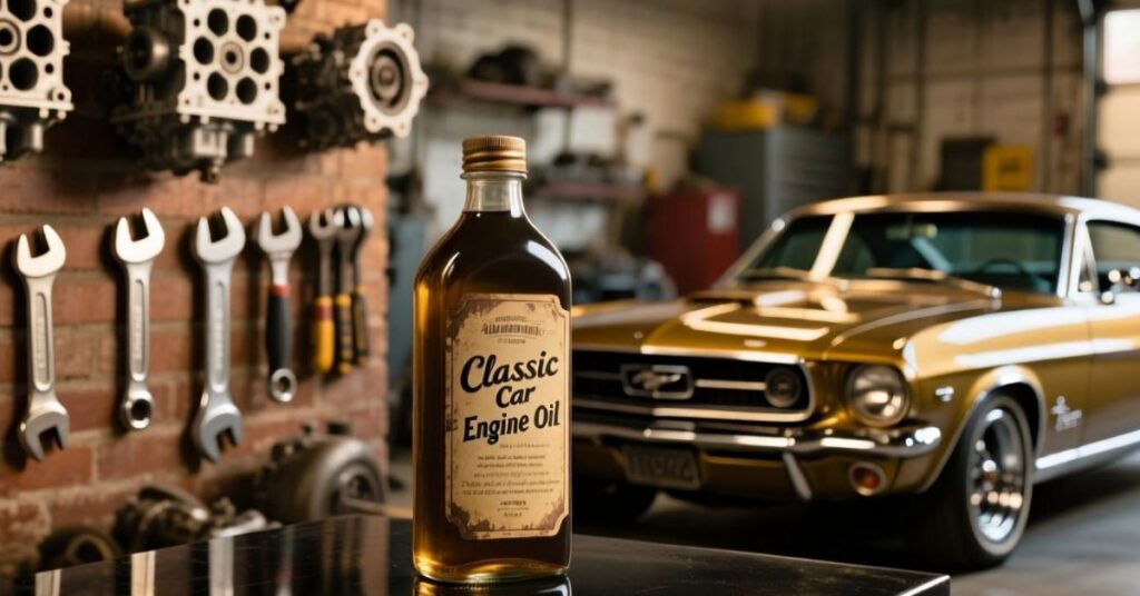 classic car engine oil