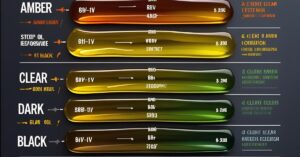 car engine oil color chart