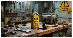 can i use car engine oil for generator