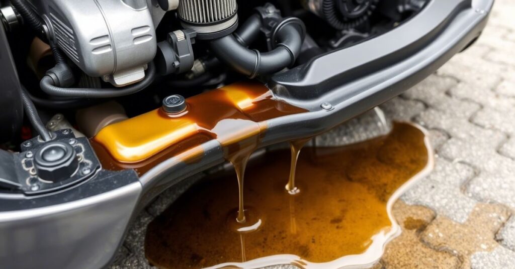 car engine oil leak repair cost