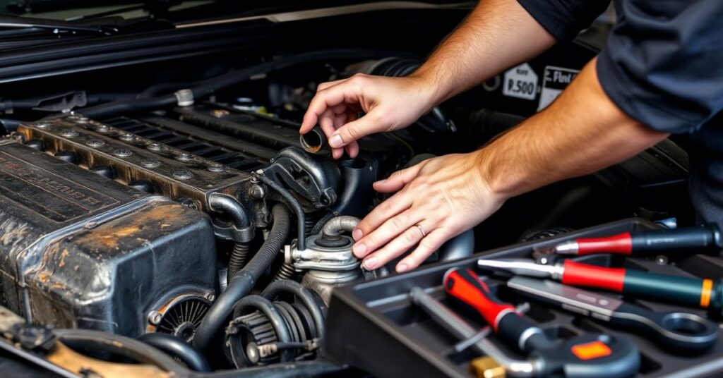 car engine oil leak repair cost