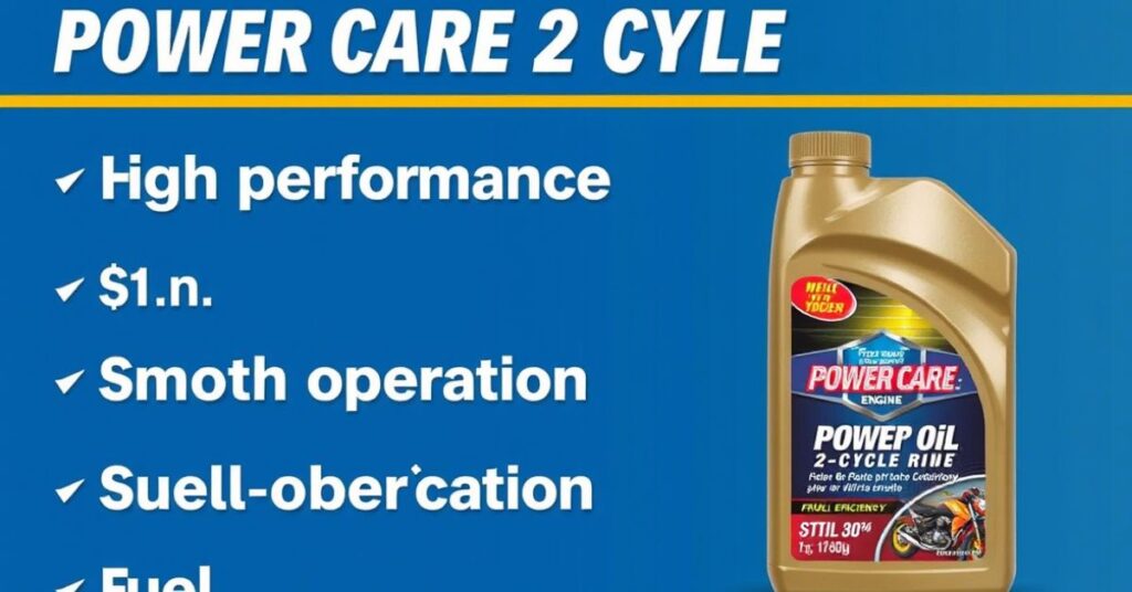 power care 2 cycle engine oil