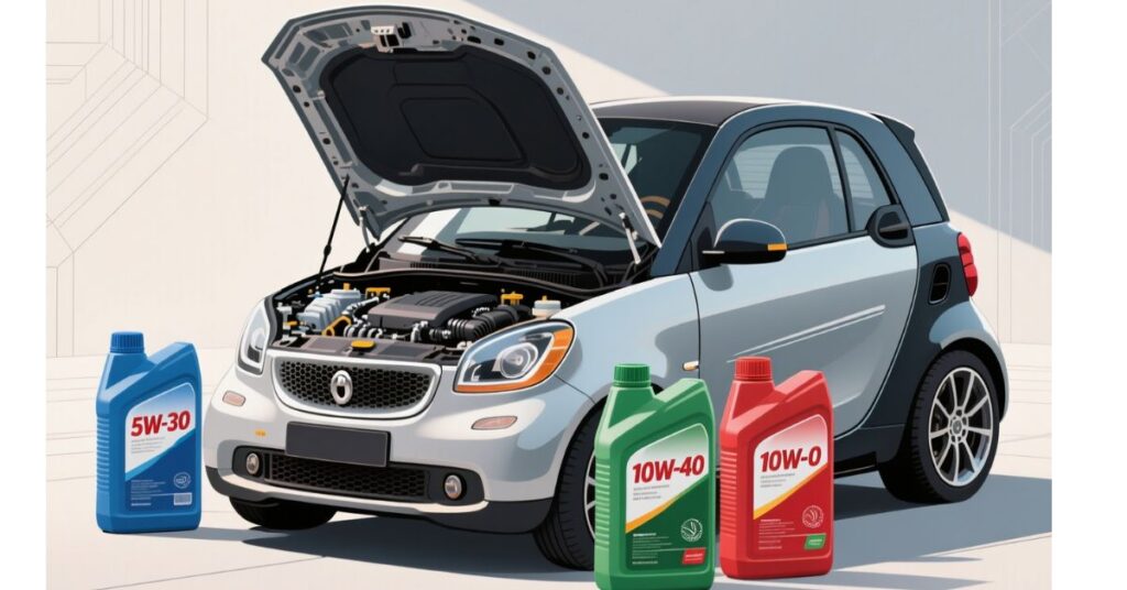 smart car engine oil type