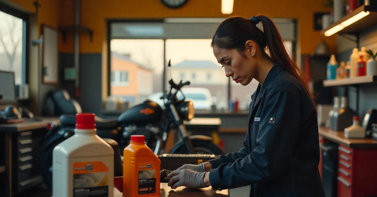 motorcycle oil change near me