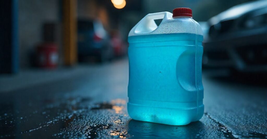 how to store coolant safely