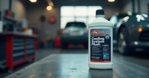 prestone cooling system flush