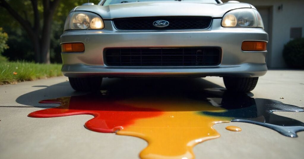 what's leaking from my car