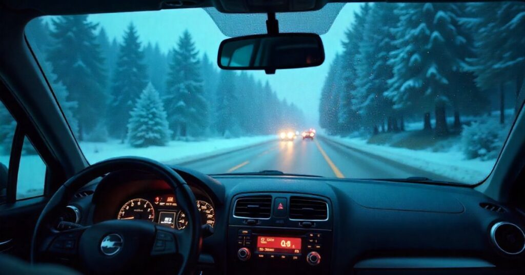 why does my windscreen freeze inside