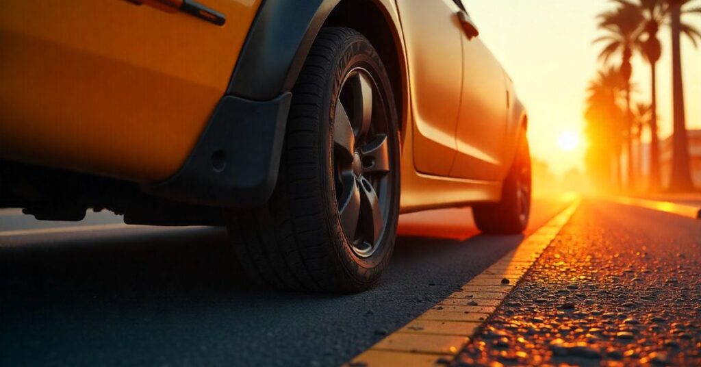 can extreme heat melt car parts