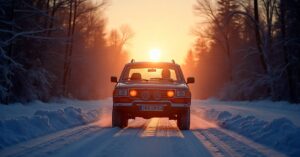 tips for driving in low winter sun