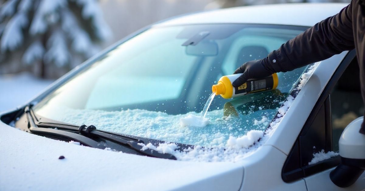 how to protect your windscreen in snow