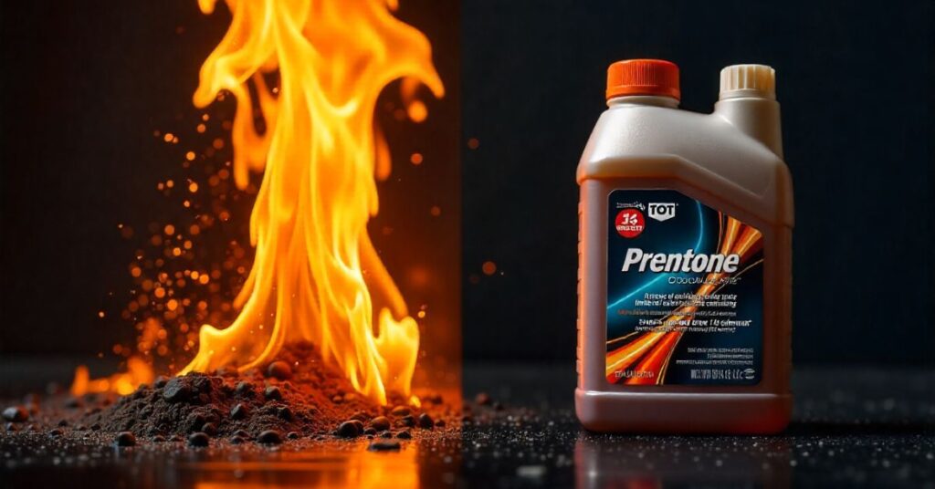 is engine oil flammable