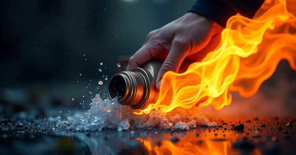 is engine oil flammable