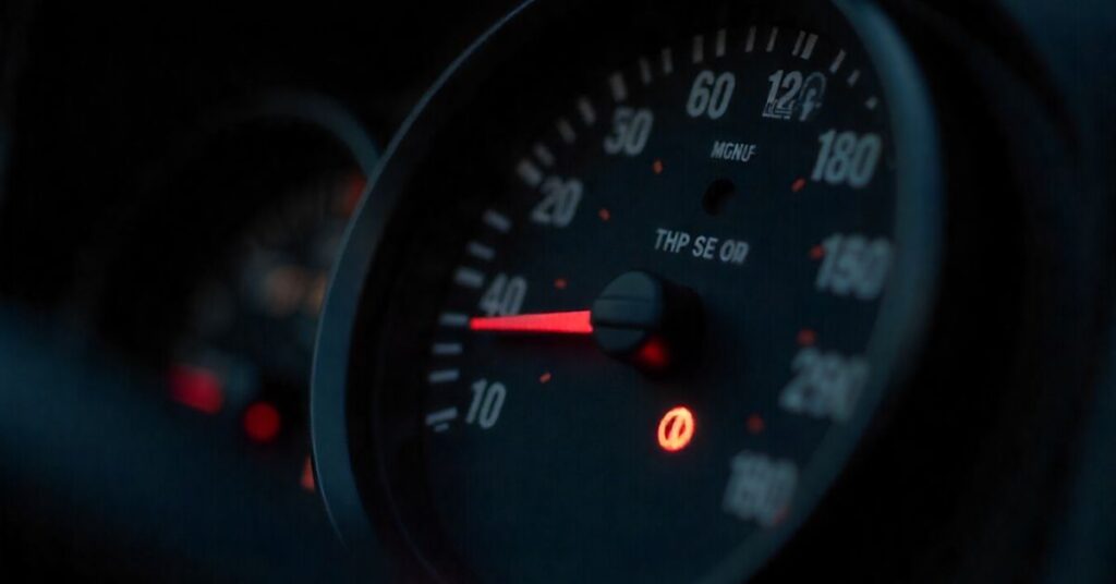 engine oil pressure low