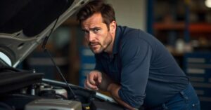 engine oil pressure low