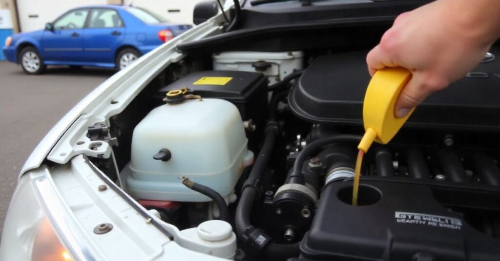 low enGINE OIL symptoms