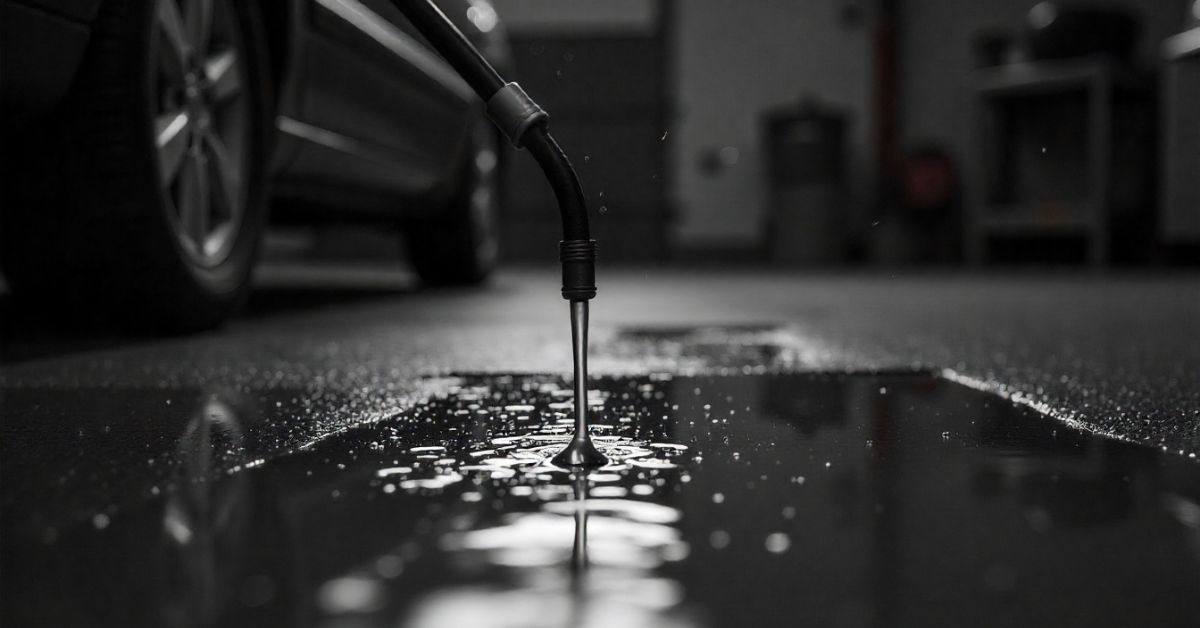 power steering fluid add engine spot signs leak