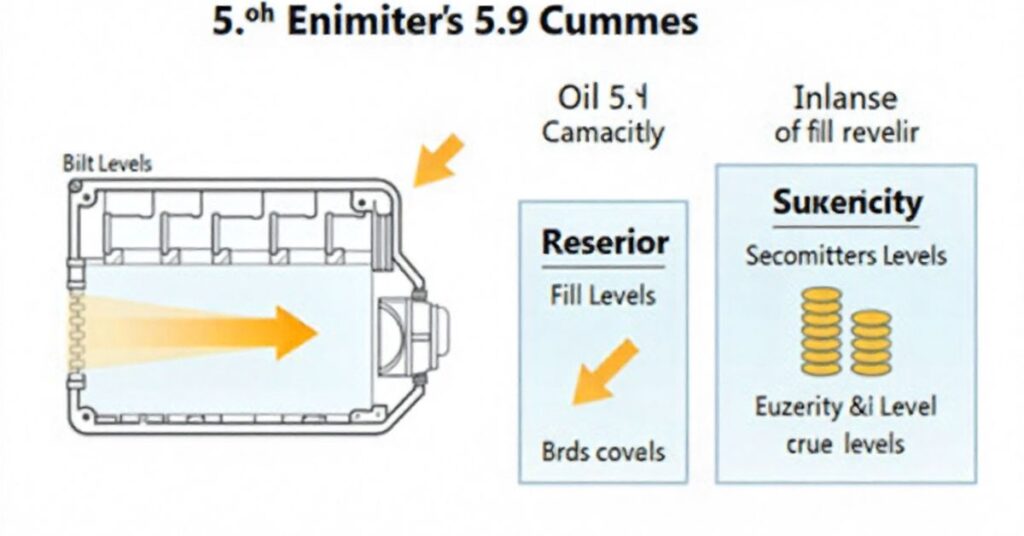 5.9 cummins engine oil capacity