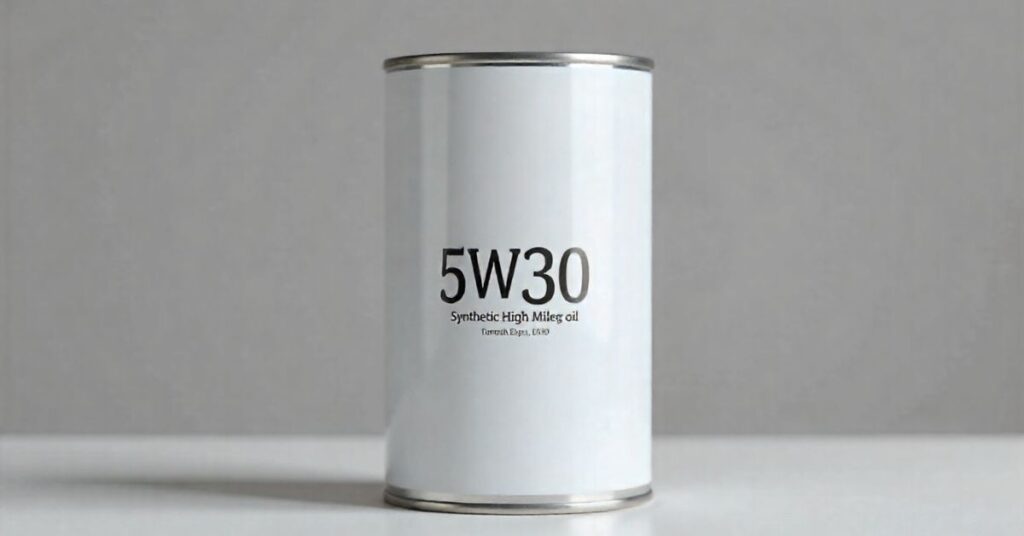 5w30 synthetic high mileage oil