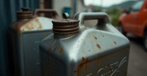 engine oil container