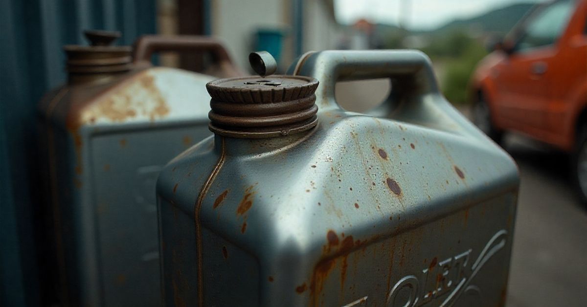 engine oil container