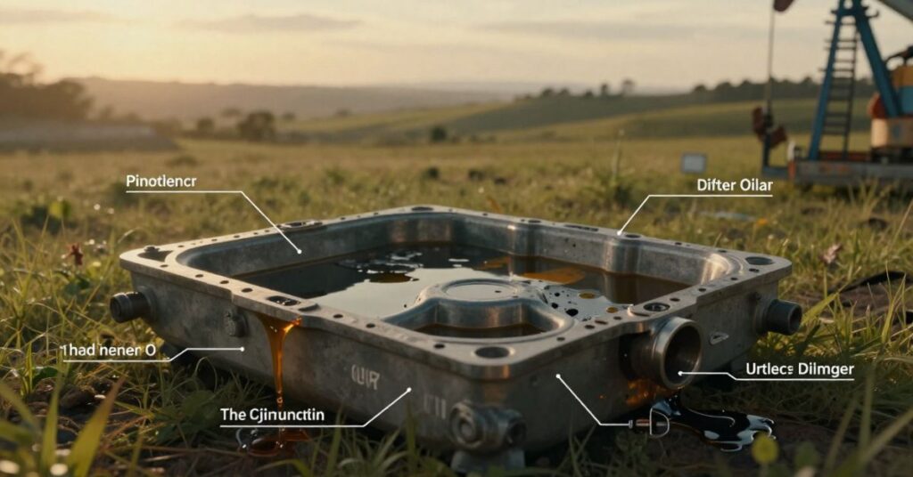 engine oil smels like gas